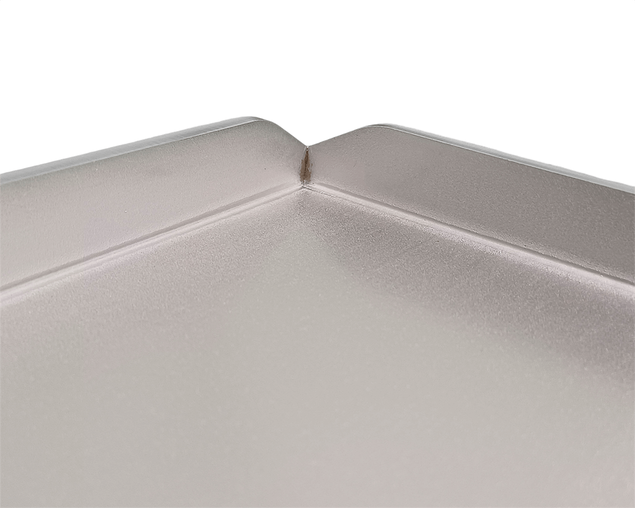 Stainless Steel Hotplate with Handles - 317 x 485mm (13"), , hi-res