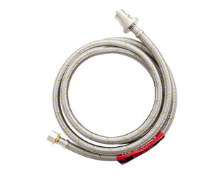 Gasmate Braided Bayonet Hose - 2000mm (Bayonet To 5/8" UNF (3/8" SAE))