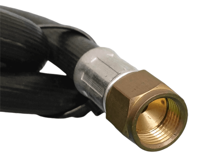 Flexible Gas Hose 1200mm - 3/8" SEA Female to 3/8" BSP Male, , hi-res