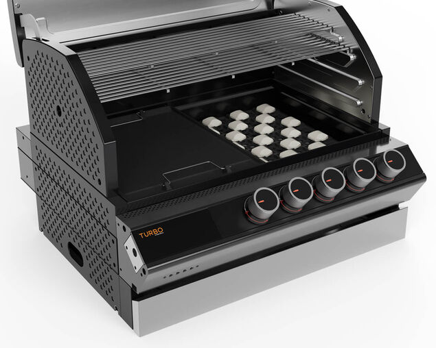 Ziegler & Brown Turbo Classic 5 Burner Build In BBQ (T Series) (Table-Top without Brackets), , hi-res