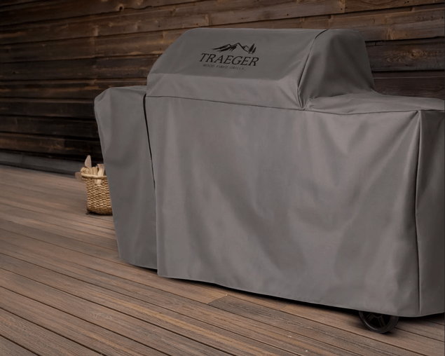 Traeger Woodridge Pro Full Length Grill Cover, , hi-res