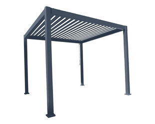 Coolaroo Fairhaven Semi-Permanent Louvred Gazebo - 3 x 3.6m