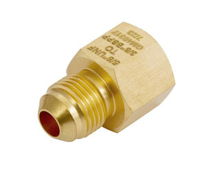 Gasmate Adaptor-  5/8"-18 UNF Male (3/8" SAE) to 3/8"-19 BSPP Female