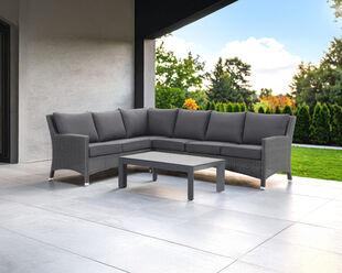 Avalon 3 Piece Corner Lounge Setting