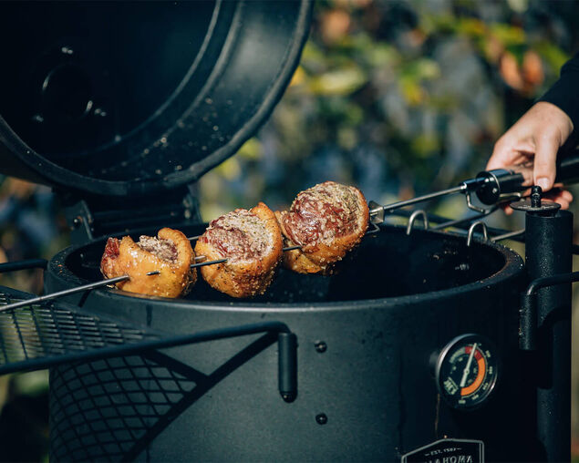 EspetoSul Premium Battery Powered BBQ Rotisserie Kit, , hi-res