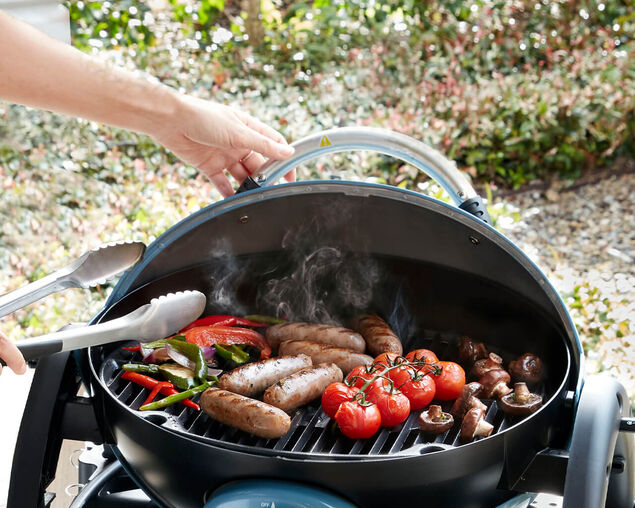 Ziggy Nomad Single Burner Portable Flame Failure BBQ Suitable for Connection to the Gas Supply of a Boat or Caravan, , hi-res