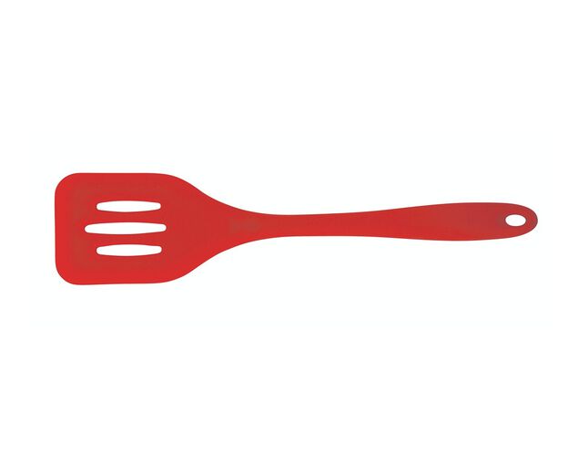 Avanti Silicone Slotted Turner - 28.5cm - Red, , hi-res image number null