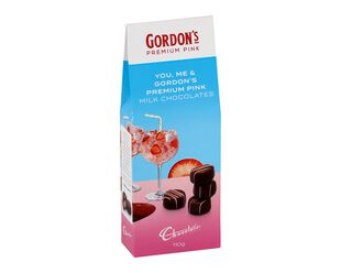 Chocolatier Gordon'S Pink Gin Milk Chocolate Liqueur Truffles 110G