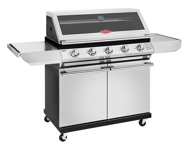 BeefEater Signature 2000 5 Burner BBQ & Trolley, , hi-res image number null