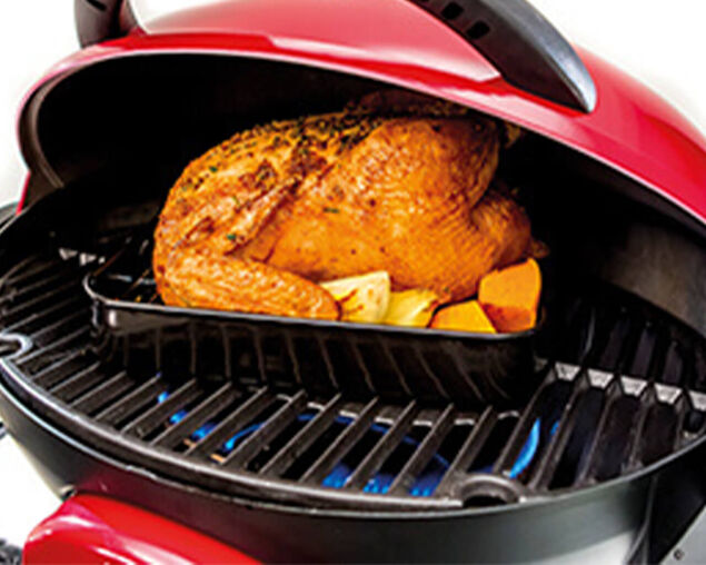 Ziggy Nomad Single Burner Portable Flame Failure BBQ Suitable for Connection to the Gas Supply of a Boat or Caravan, , hi-res