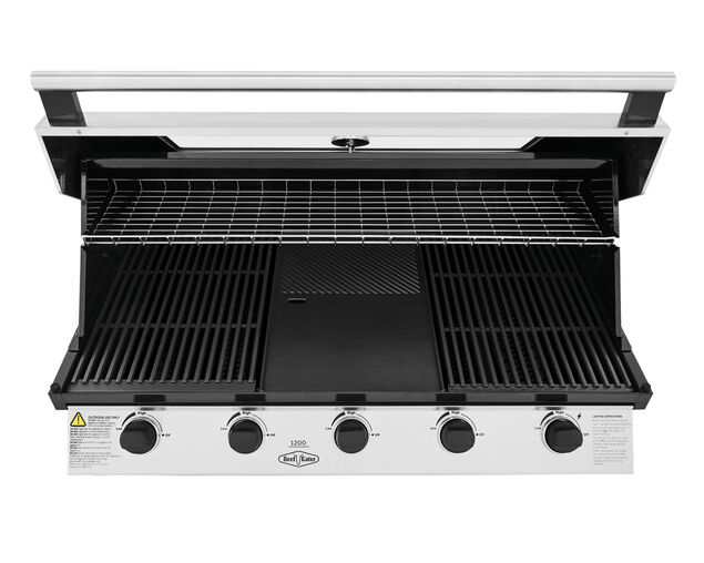 BeefEater 1200 Series 5 Burner Build In BBQ, , hi-res