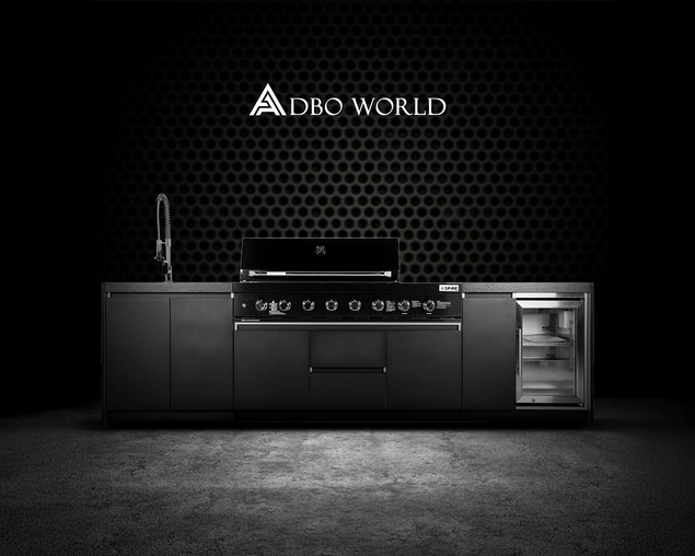 Aspire 6 Burner BBQ with Rear & Side Burners (LPG Gas), , hi-res