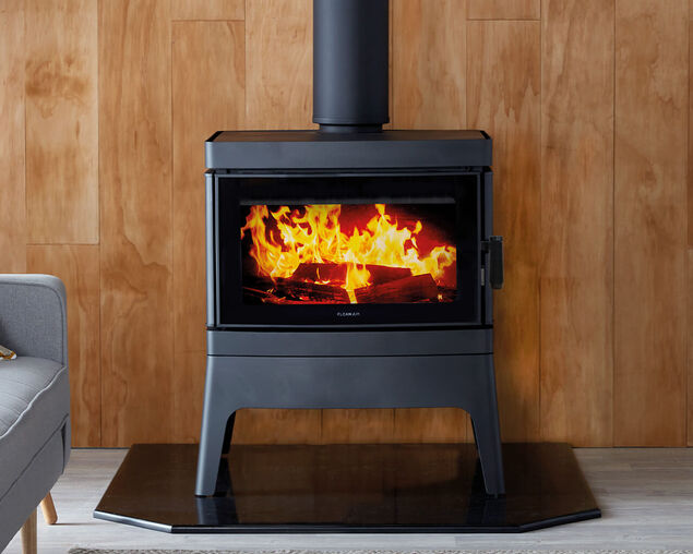 Clean Air Medium Console Freestanding Wood Heater, , hi-res