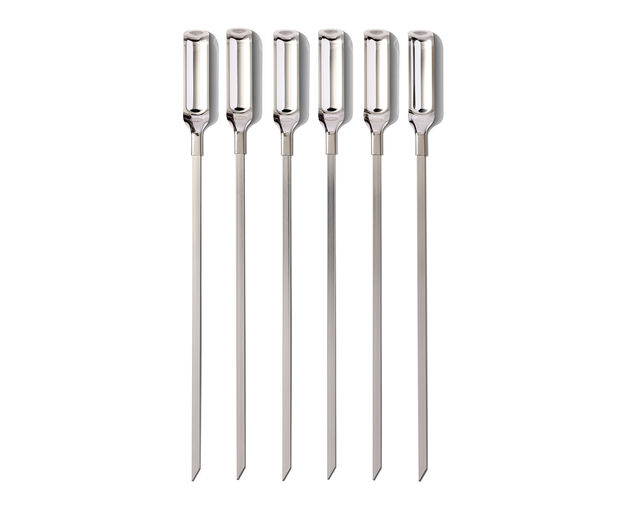 Oxo 6 Piece Grill Skewer Set, , hi-res image number null