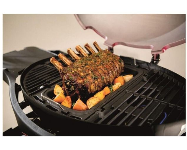Ziggy Classic Triple Grill LPG BBQ - Gunmetal Grey, Gunmetal Grey, hi-res