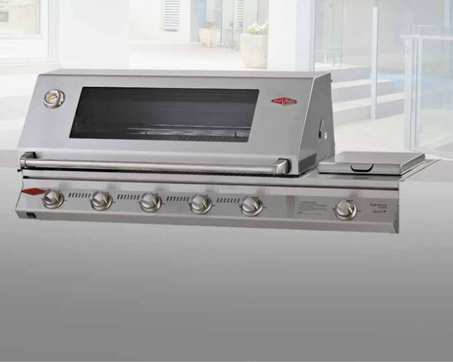 BeefEater Signature SL4000 5 Burner Build In BBQ With Side Burner, , hi-res