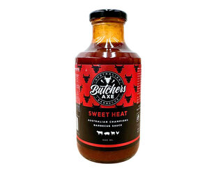 Butchers Axe Sweet Heat BBQ Sauce 550G