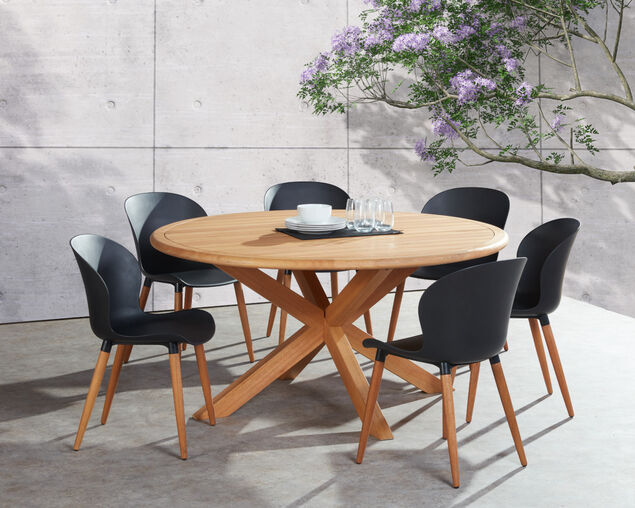 Alps Mix and Match 7 Piece Dining Setting, , hi-res