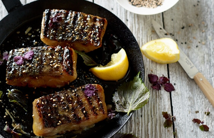 Grilled Fish with Miso