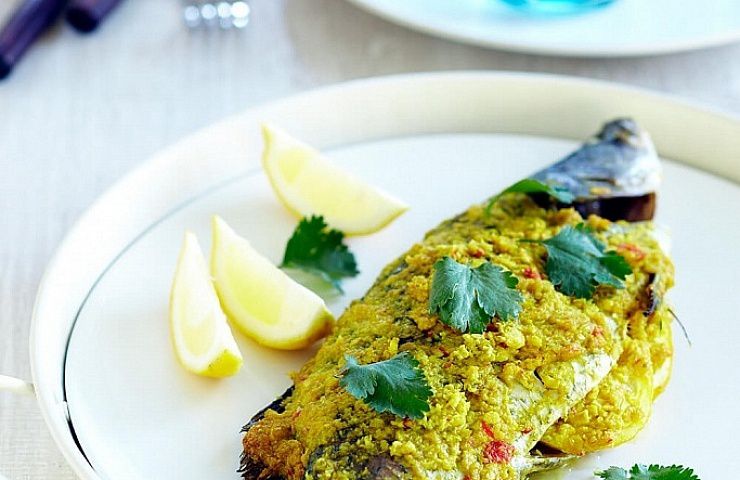 Roasted Barramundi with Lemon, Chilli & Coconut