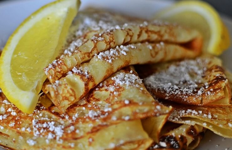 Lemon & Sugar Crepes