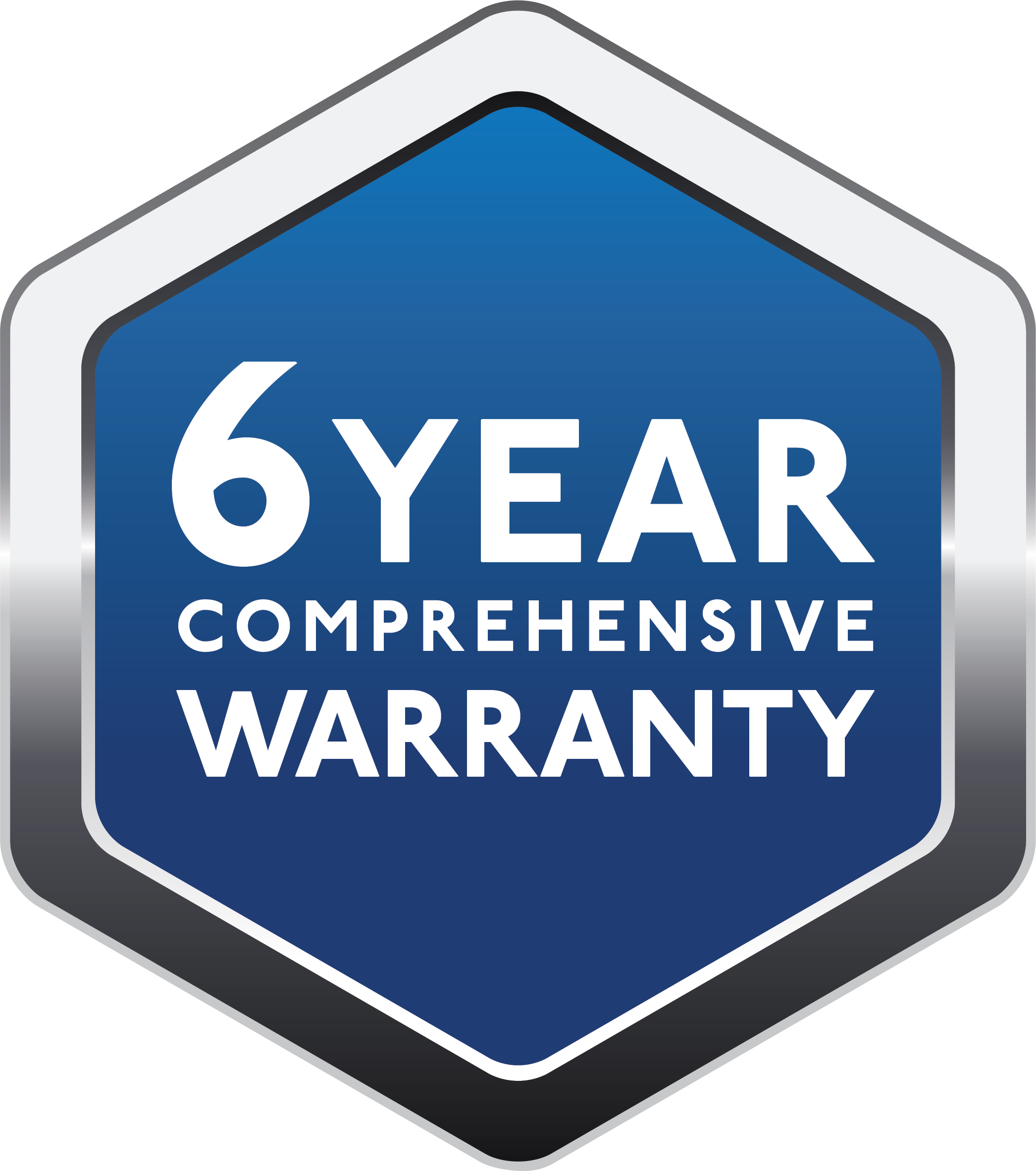 6 Year Comprehensive Warranty