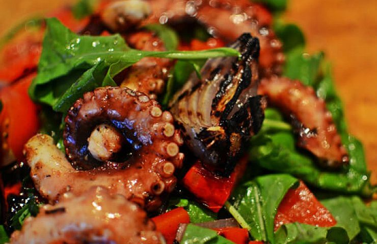 Grilled Octopus Salad