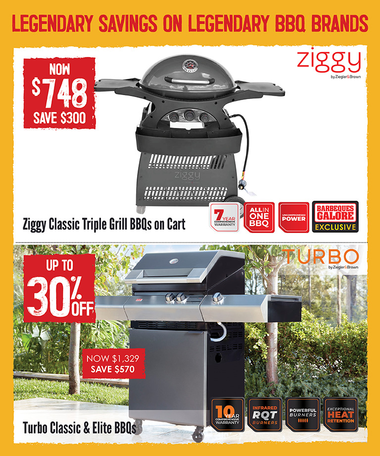 Legendary Savings on Legendary BBQ Brands