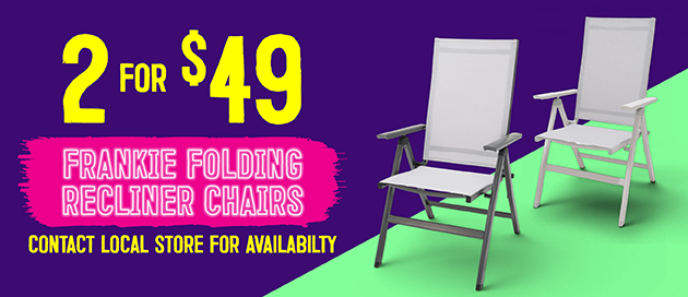 Frankie Folding Recliner Chair