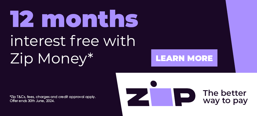 12 months Interest Free with Zip Money