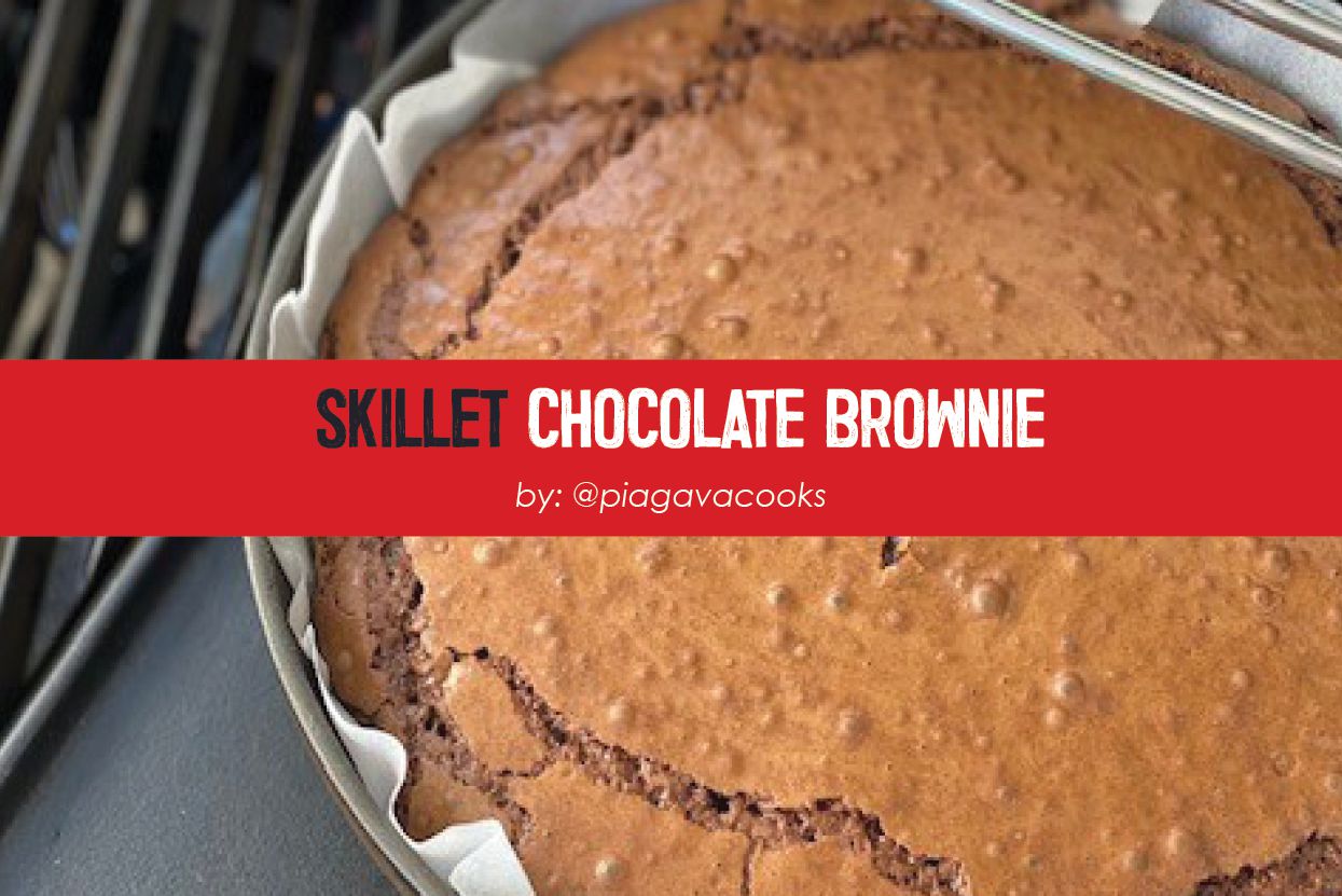 Skillet Chocolate Brownie