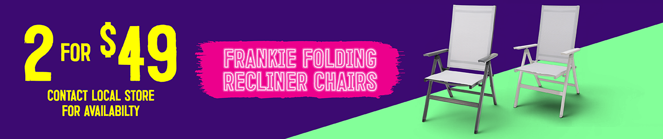 Frankie Folding Recliner Chair
