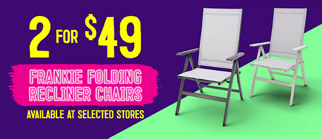 Frankie Folding Recliner Chair