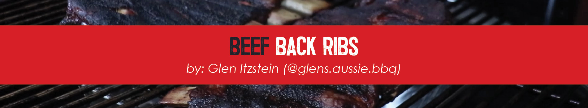 Beef Back Ribs