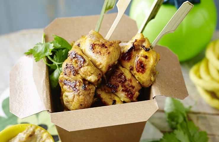 Satay Chicken Skewers