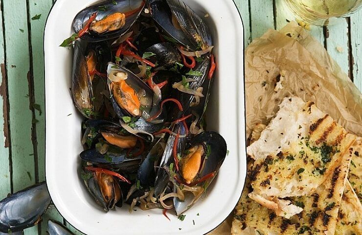 Mussels with Beer