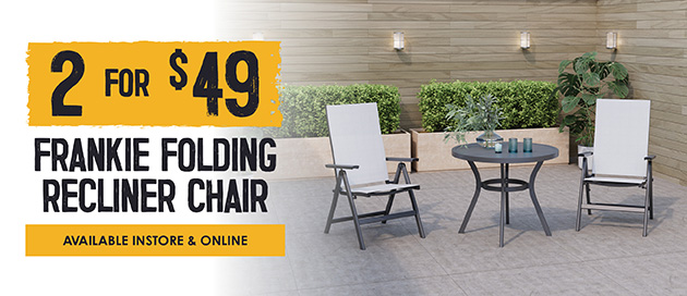 Frankie Folding Recliner Chair