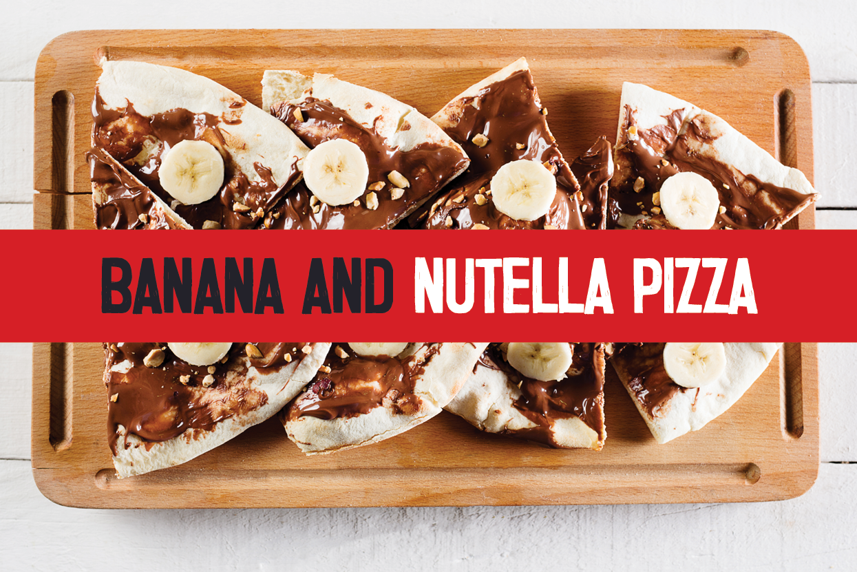 Banana & Nutella Pizza