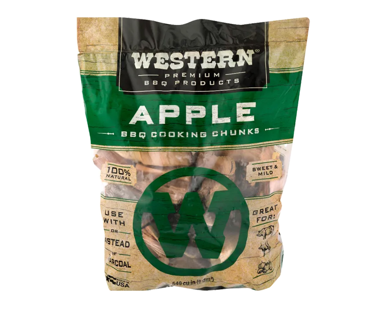 Western Premium Smoking Wood Chunks, , hi-res image number null