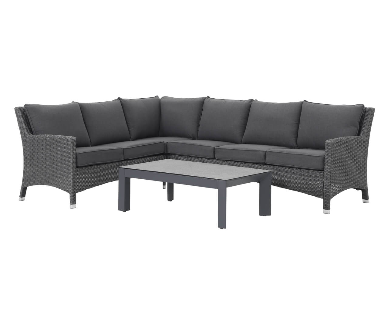 Avalon 3 Piece Corner Lounge Setting, , hi-res image number null