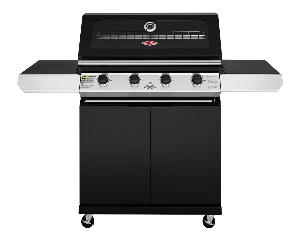 BeefEater 1200 Series 4 Burner BBQ, , hi-res image number null