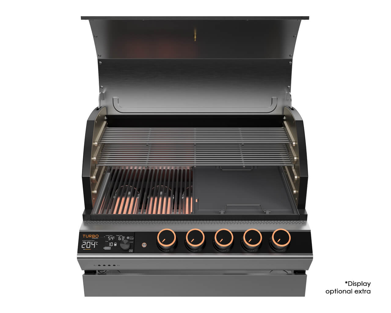 Ziegler & Brown Turbo Elite 5 Burner Build In BBQ (T Series) (Build-In with Brackets), , hi-res image number null