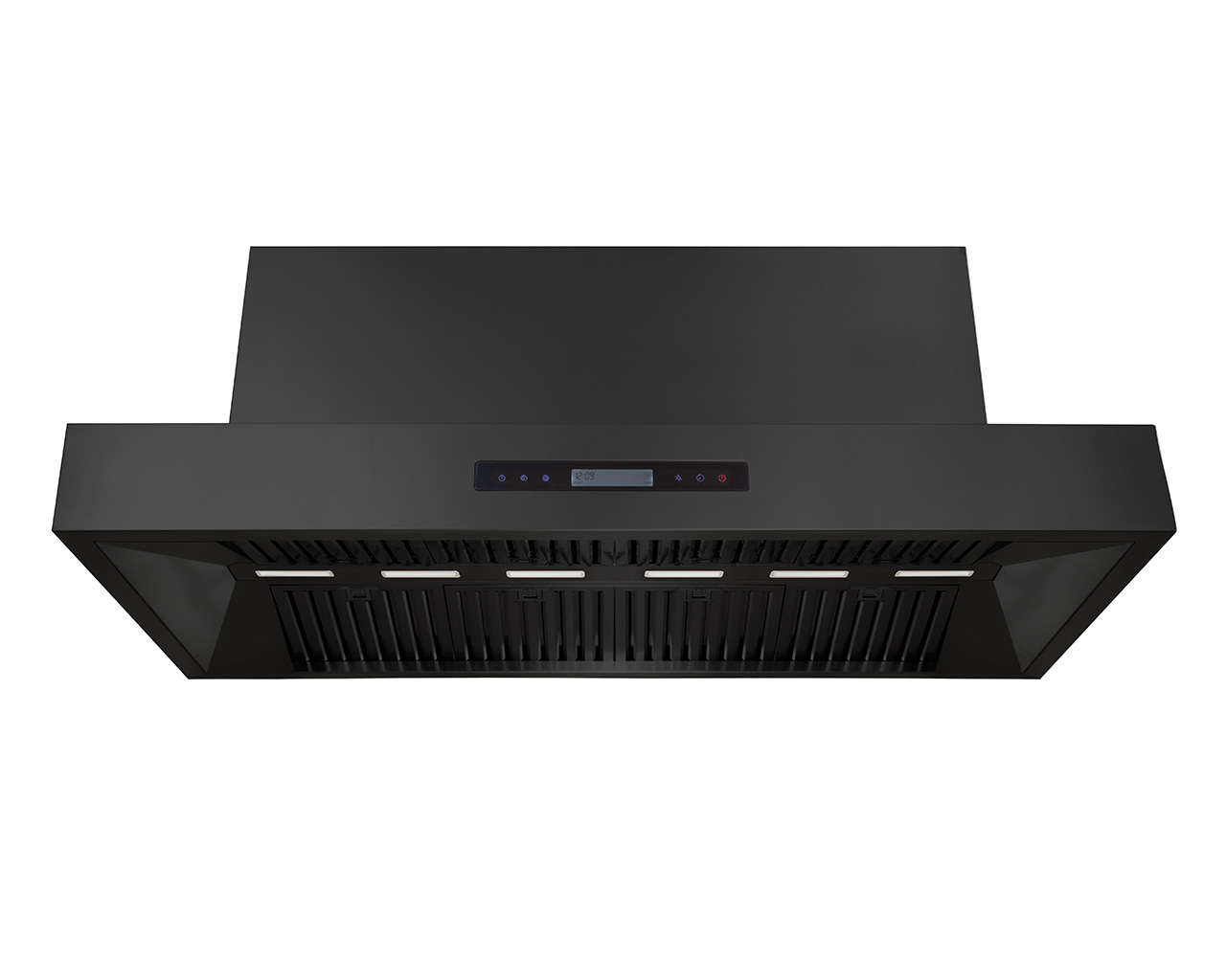 Excelsior Black Wall Mounted BBQ Rangehood - 1480 x 800mm, , hi-res image number null