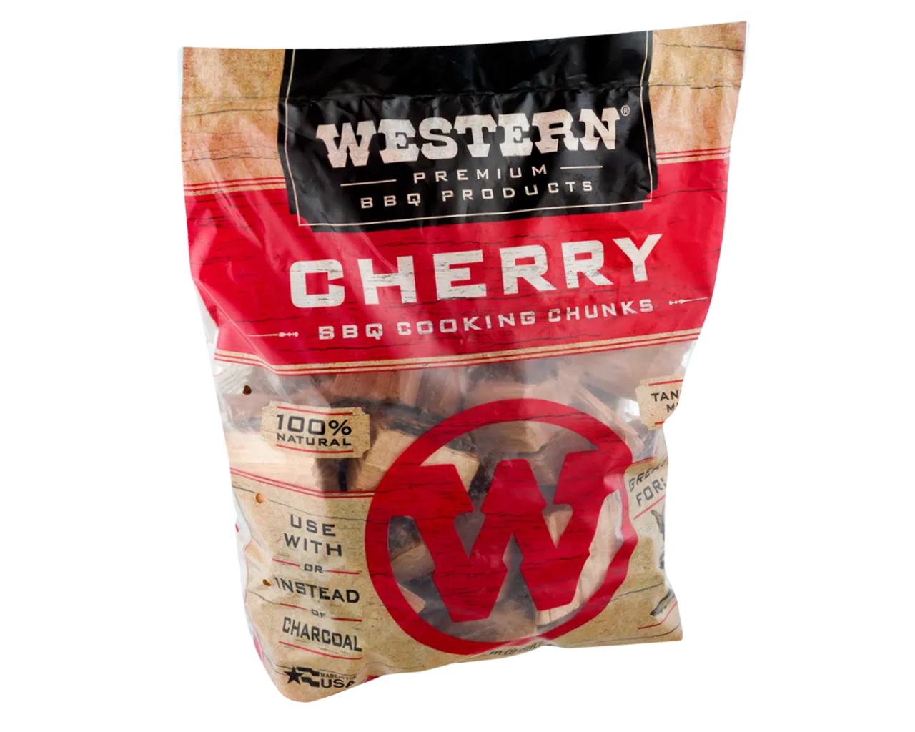 Western Premium Smoking Wood Chunks - Cherry, , hi-res image number null