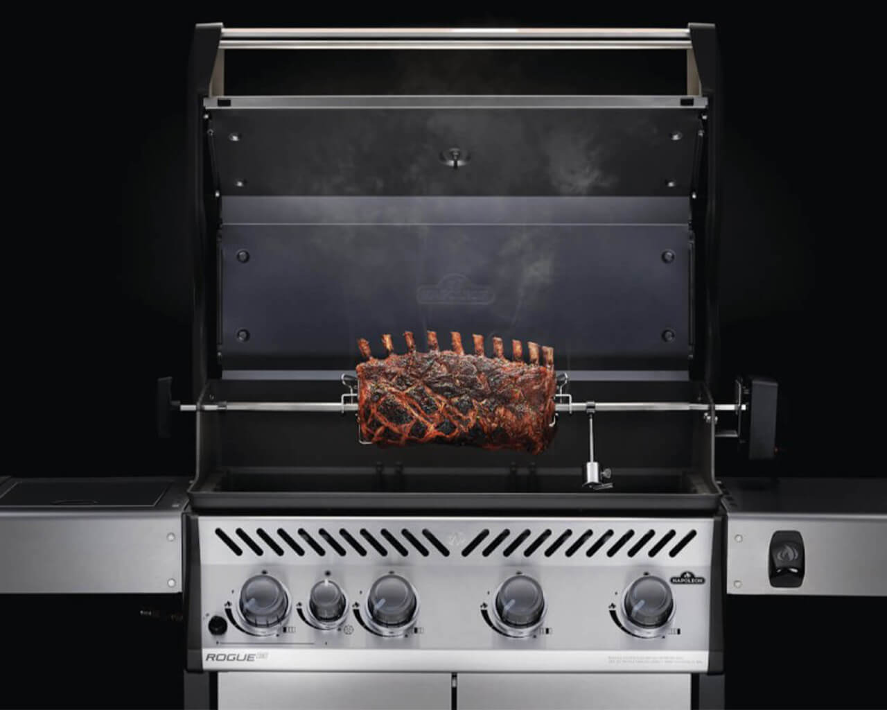Napoleon Heavy Duty Stainless Steel Rotisserie Kit (Suits Rogue Series), , hi-res image number null