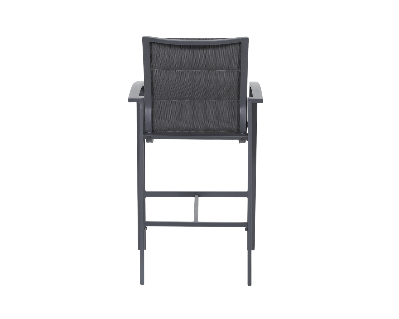 Boston-Jette 4 Seater Bar Dining Setting Bundle - Gunmetal Grey, Gunmetal Grey, hi-res image number null