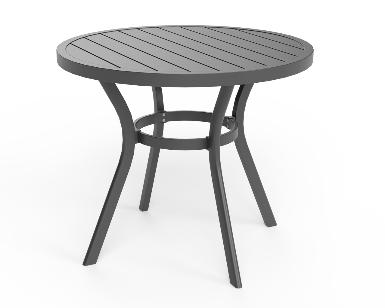 Frankie-Jette 3 Piece Chat Setting - Gunmetal Grey, , hi-res image number null