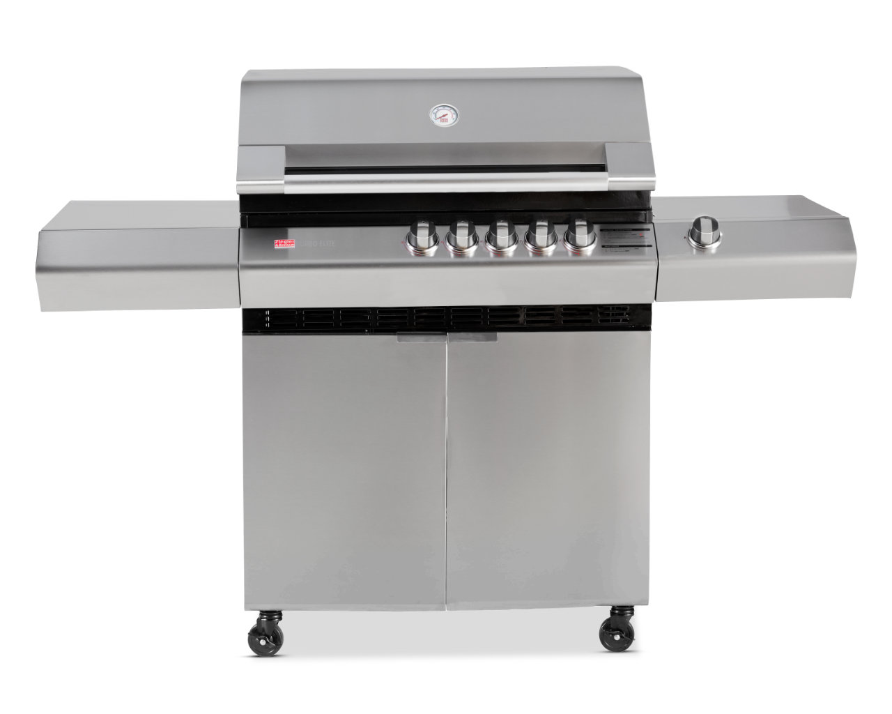 Ziegler & Brown Turbo Elite 5 Burner on Side Burner Cart, , hi-res image number null