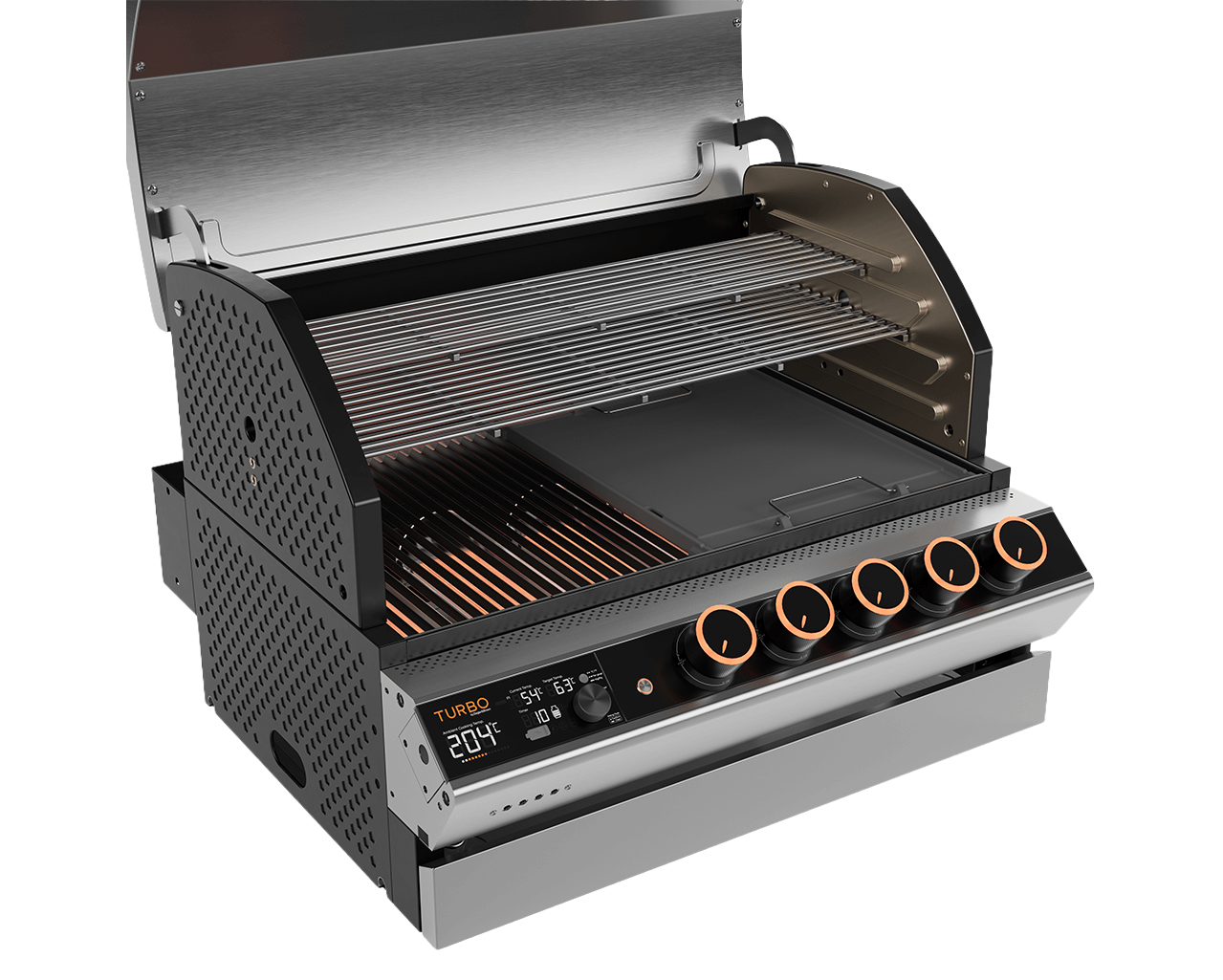 Ziegler & Brown Turbo Elite 5 Burner Build In BBQ (T Series), , hi-res image number null