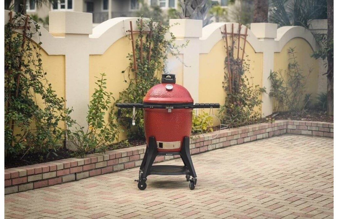 Kamado Joe Classic Joe BBQ On Cart - Series III, , hi-res image number null